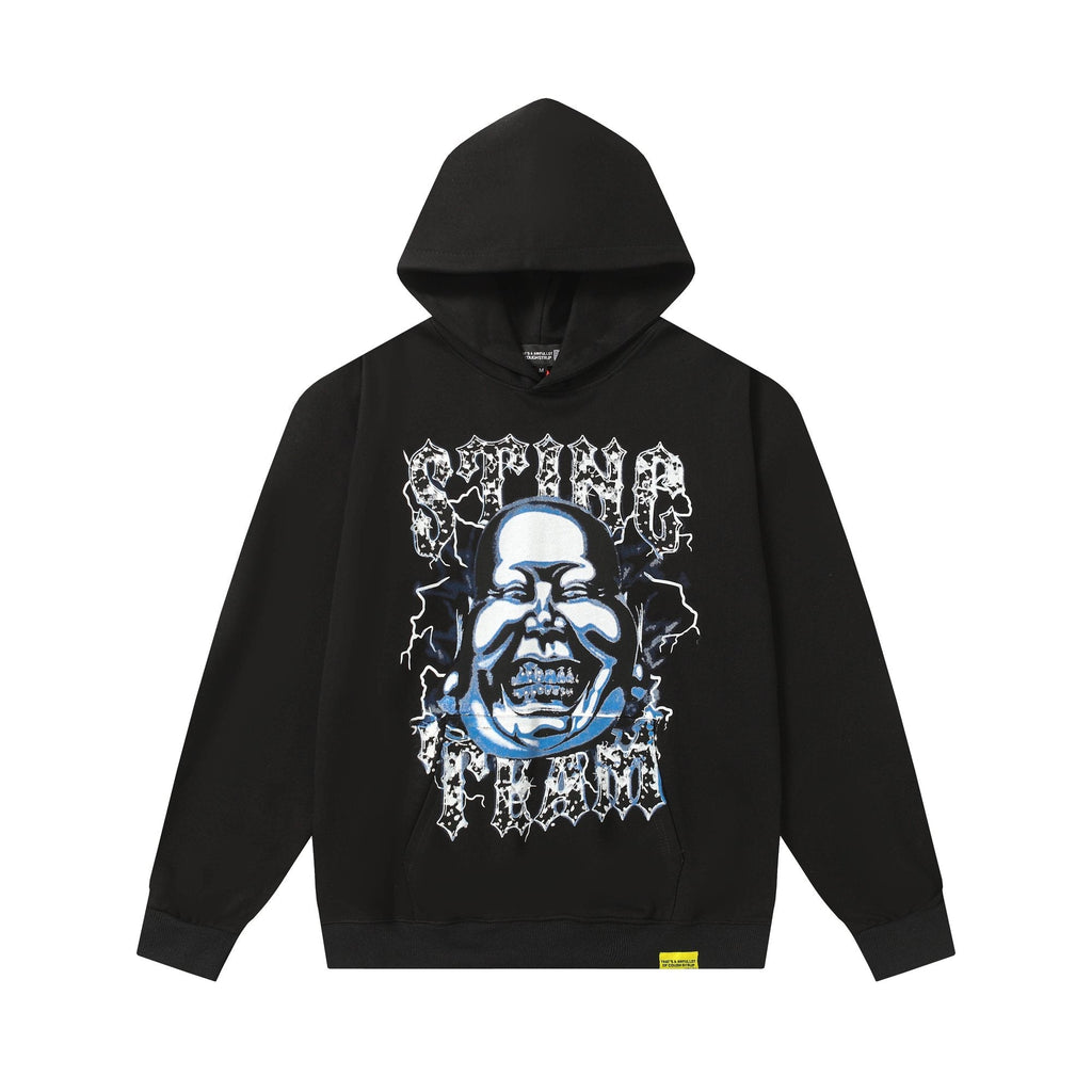 THAT'S A AWFUL LOT OF COUGH SYRUP Star Skull Graphic Hoodie
