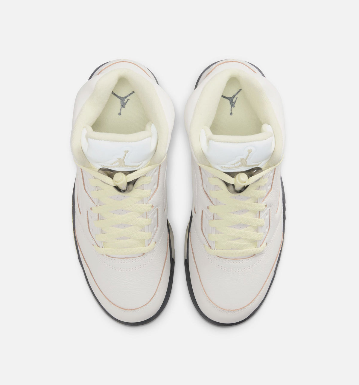 Air Jordan 5 Retro Luminous Green and Sail | Women's Lifestyle Shoe | Sail/Luminous Green/Hot Smoke Grey